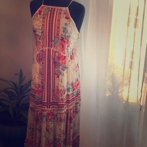 NWT Maxi floral dress